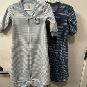 Carter's 2 Piece Striped Baby Sleep Sacks